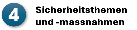 Sicherheitsthemen und -massnahmen
